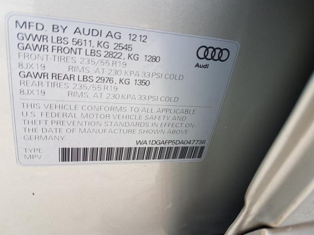 Photo 9 VIN: WA1DGAFP5DA047736 - AUDI Q5 