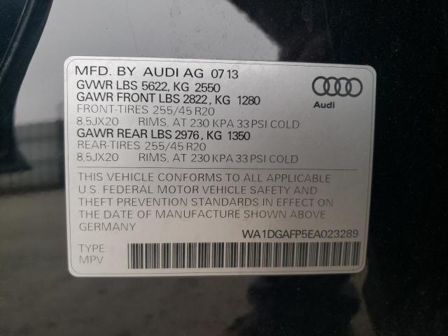 Photo 12 VIN: WA1DGAFP5EA023289 - AUDI Q5 