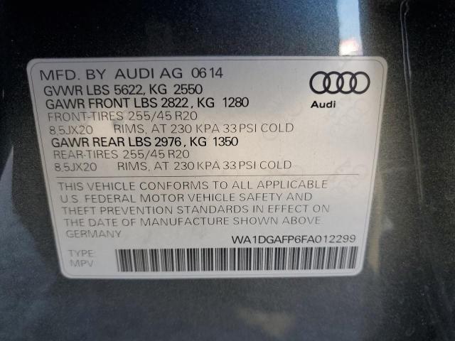 Photo 12 VIN: WA1DGAFP6FA012299 - AUDI Q5 PREMIUM 