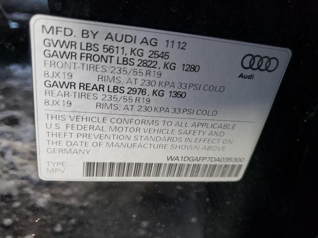 Photo 12 VIN: WA1DGAFP7DA035300 - AUDI Q5 PREMIUM 