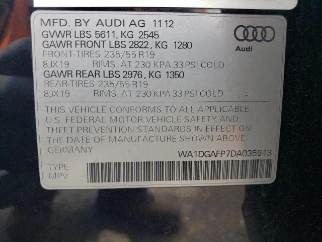 Photo 11 VIN: WA1DGAFP7DA035913 - AUDI Q5 