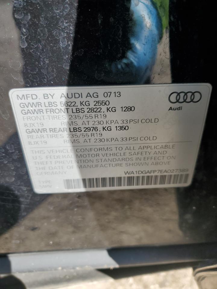 Photo 12 VIN: WA1DGAFP7EA027389 - AUDI Q5 