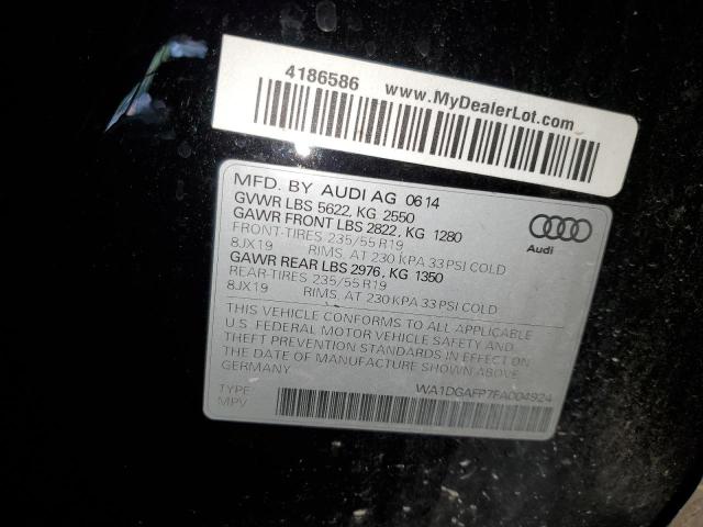 Photo 12 VIN: WA1DGAFP7FA004924 - AUDI Q5 PREMIUM 