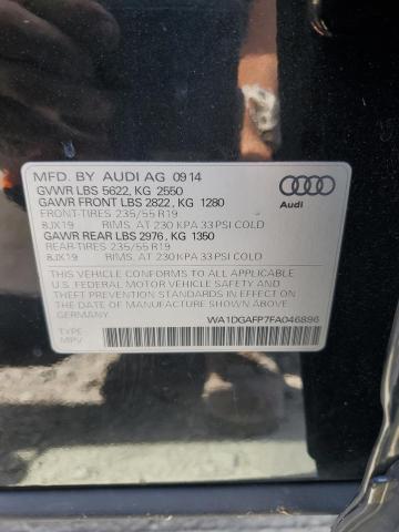 Photo 12 VIN: WA1DGAFP7FA046896 - AUDI Q5 PREMIUM 