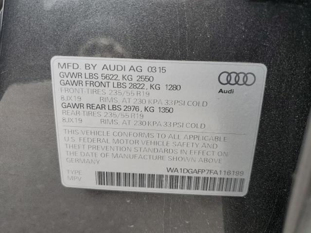 Photo 11 VIN: WA1DGAFP7FA116199 - AUDI Q5 