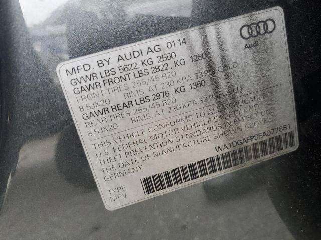 Photo 12 VIN: WA1DGAFP8EA077881 - AUDI Q5 