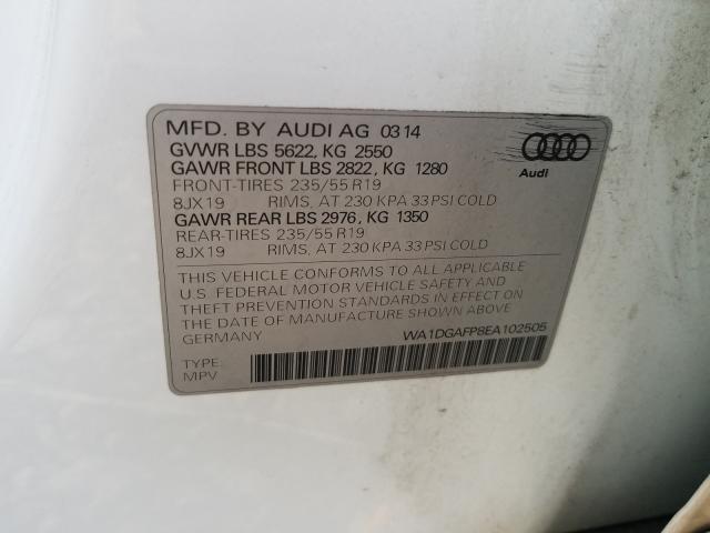 Photo 9 VIN: WA1DGAFP8EA102505 - AUDI Q5 