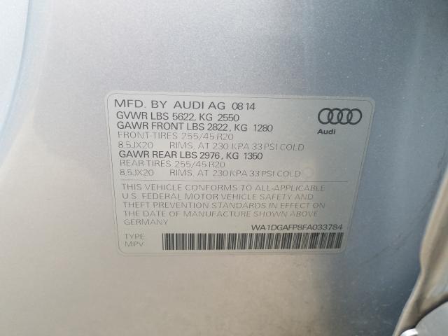 Photo 9 VIN: WA1DGAFP8FA033784 - AUDI Q5 