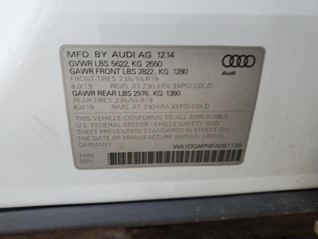 Photo 12 VIN: WA1DGAFP8FA081138 - AUDI Q5 PREMIUM 