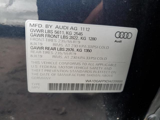 Photo 12 VIN: WA1DGAFPXDA039888 - AUDI Q5 PREMIUM 