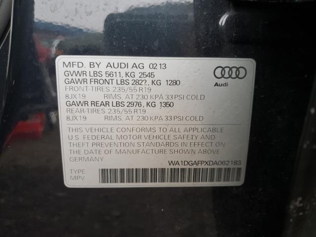 Photo 9 VIN: WA1DGAFPXDA062183 - AUDI Q5 PREMIUM 