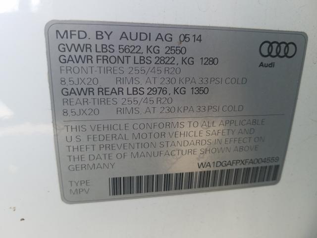 Photo 9 VIN: WA1DGAFPXFA004559 - AUDI Q5 