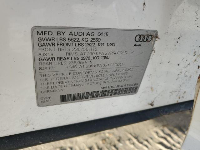 Photo 12 VIN: WA1DGAFPXFA135085 - AUDI Q5 PREMIUM 