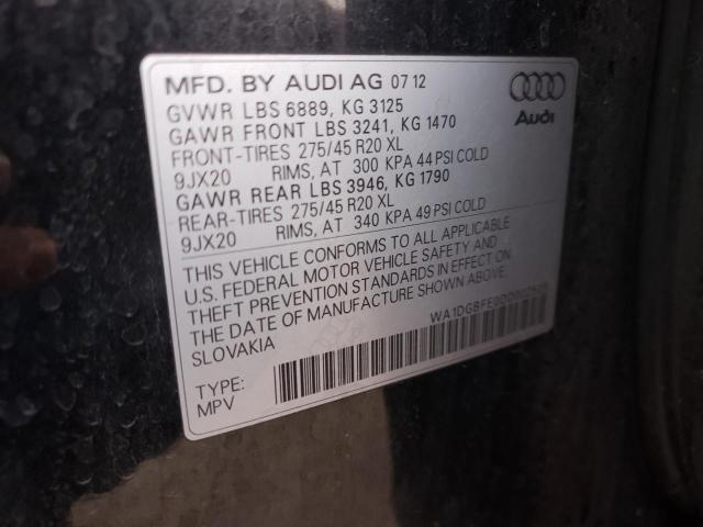 Photo 9 VIN: WA1DGBFE0DD002528 - AUDI Q7 PRESTIG 