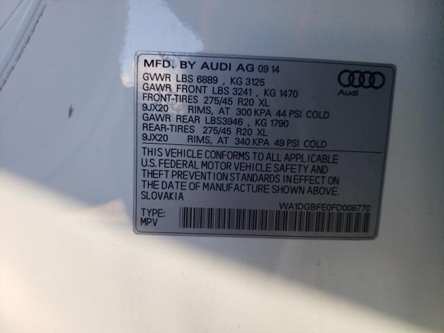 Photo 9 VIN: WA1DGBFE0FD008770 - AUDI Q7 