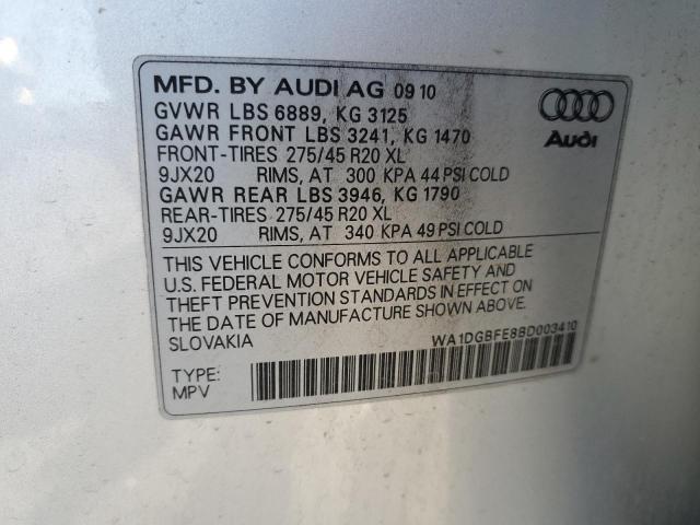 Photo 12 VIN: WA1DGBFE8BD003410 - AUDI Q7 PRESTIG 