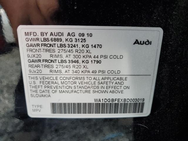 Photo 12 VIN: WA1DGBFEXBD003019 - AUDI Q7 