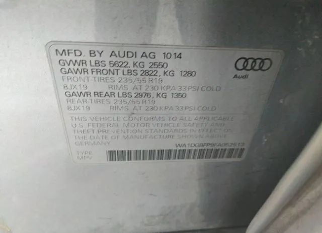 Photo 8 VIN: WA1DGBFP9FA052513 - AUDI Q5 