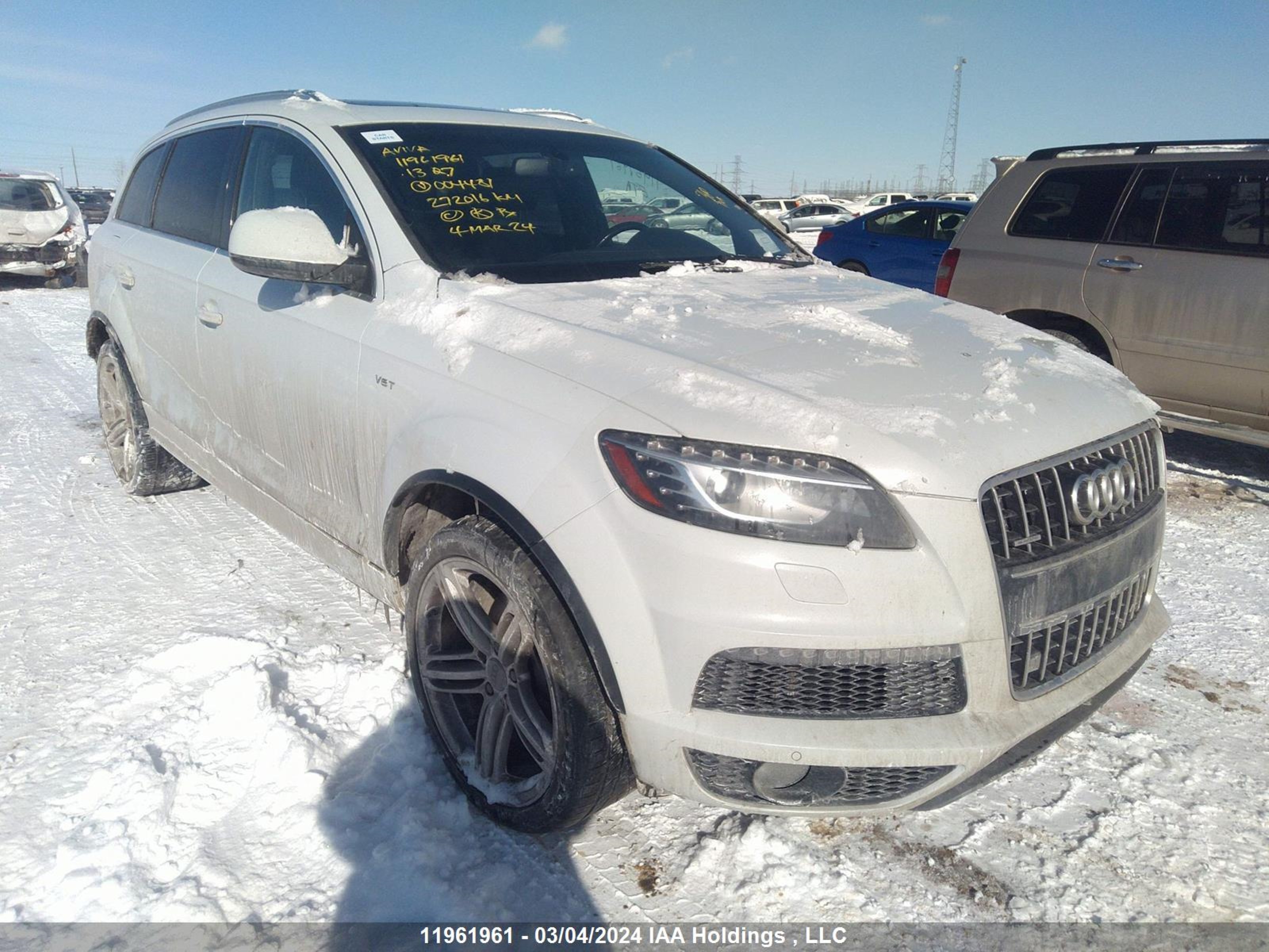 Photo 0 VIN: WA1DGCFE2DD004481 - AUDI Q7 