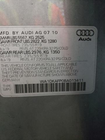 Photo 12 VIN: WA1DKAFP0BA013411 - AUDI Q5 PREMIUM 