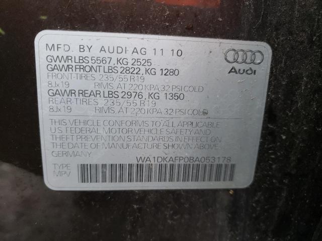 Photo 12 VIN: WA1DKAFP0BA053178 - AUDI Q5 