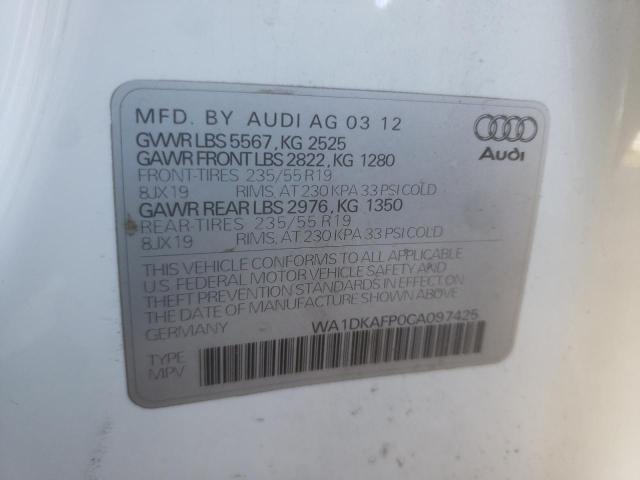 Photo 9 VIN: WA1DKAFP0CA097425 - AUDI Q5 PREMIUM 