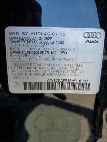 Photo 12 VIN: WA1DKAFP1BA016981 - AUDI Q5 PREMIUM 