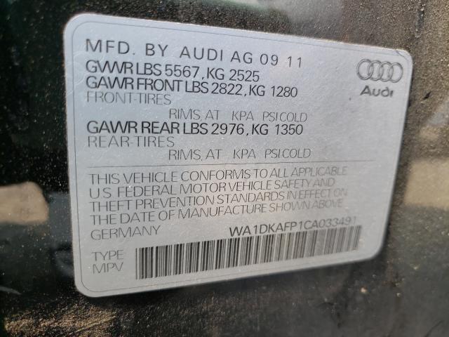 Photo 9 VIN: WA1DKAFP1CA033491 - AUDI Q5 PREMIUM 