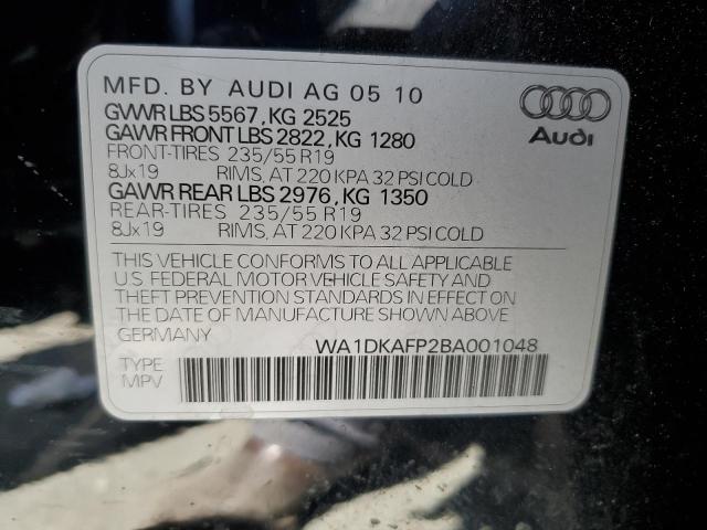 Photo 12 VIN: WA1DKAFP2BA001048 - AUDI Q5 