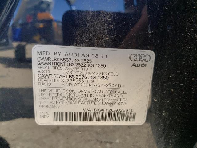 Photo 11 VIN: WA1DKAFP2CA026615 - AUDI Q5 