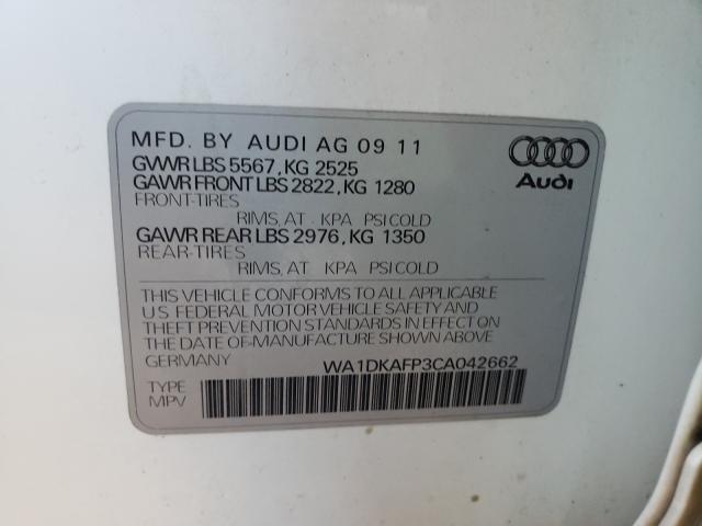 Photo 9 VIN: WA1DKAFP3CA042662 - AUDI Q5 PREMIUM 