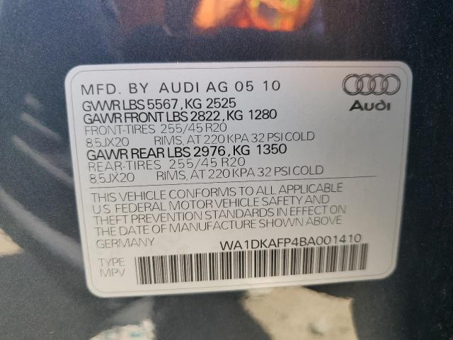 Photo 12 VIN: WA1DKAFP4BA001410 - AUDI Q5 PREMIUM 