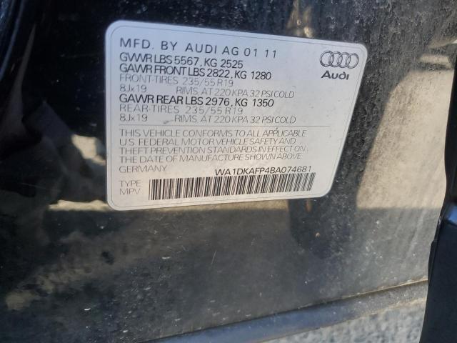 Photo 12 VIN: WA1DKAFP4BA074681 - AUDI Q5 PREMIUM 