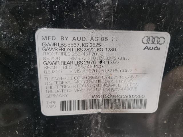 Photo 9 VIN: WA1DKAFP4CA002350 - AUDI Q5 