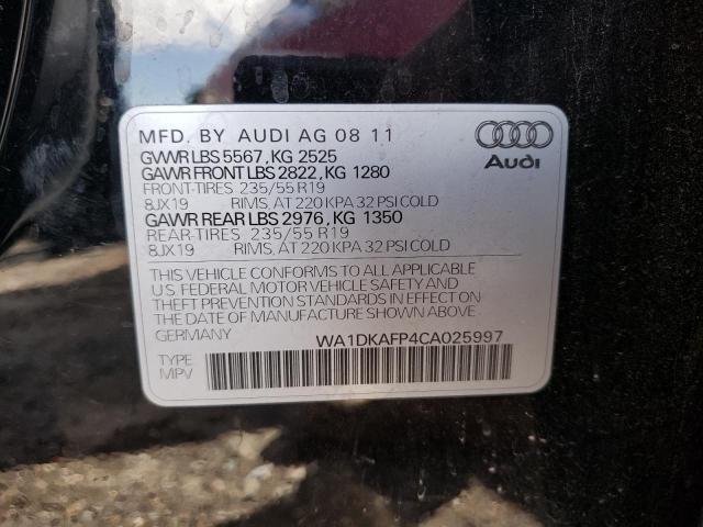 Photo 9 VIN: WA1DKAFP4CA025997 - AUDI Q5 PREMIUM 