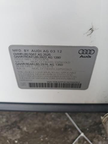 Photo 11 VIN: WA1DKAFP4CA096052 - AUDI Q5 PREMIUM 