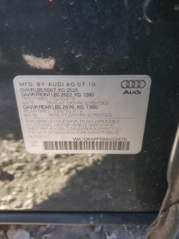 Photo 9 VIN: WA1DKAFP5BA022475 - AUDI Q5 PREMIUM 