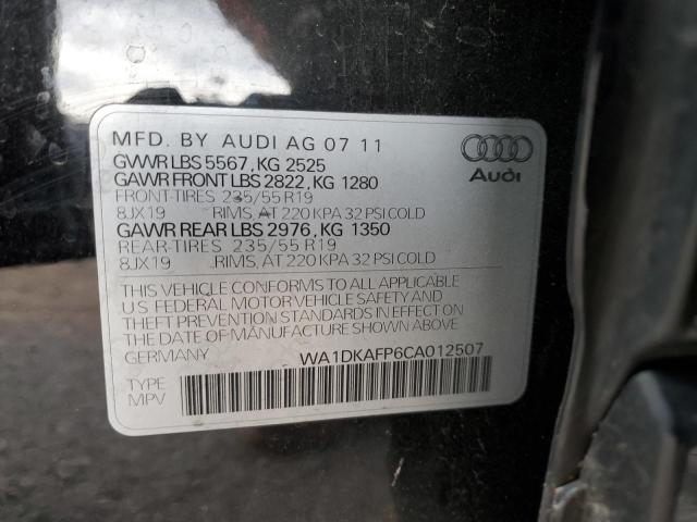 Photo 11 VIN: WA1DKAFP6CA012507 - AUDI Q5 PREMIUM 