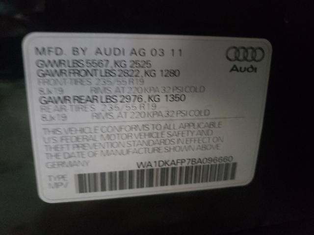 Photo 9 VIN: WA1DKAFP7BA096660 - AUDI Q5 PREMIUM 