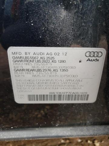 Photo 11 VIN: WA1DKAFP7CA087409 - AUDI Q5 PREMIUM 