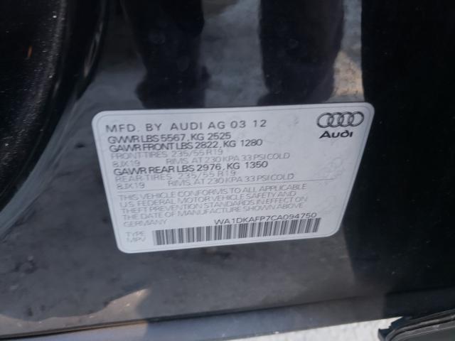 Photo 9 VIN: WA1DKAFP7CA094750 - AUDI Q5 PREMIUM 