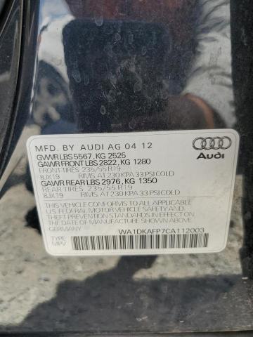 Photo 11 VIN: WA1DKAFP7CA112003 - AUDI Q5 PREMIUM 