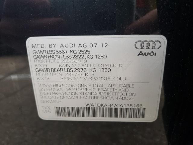 Photo 9 VIN: WA1DKAFP7CA135166 - AUDI Q5 PREMIUM 