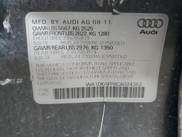 Photo 12 VIN: WA1DKAFP8CA024352 - AUDI Q5 