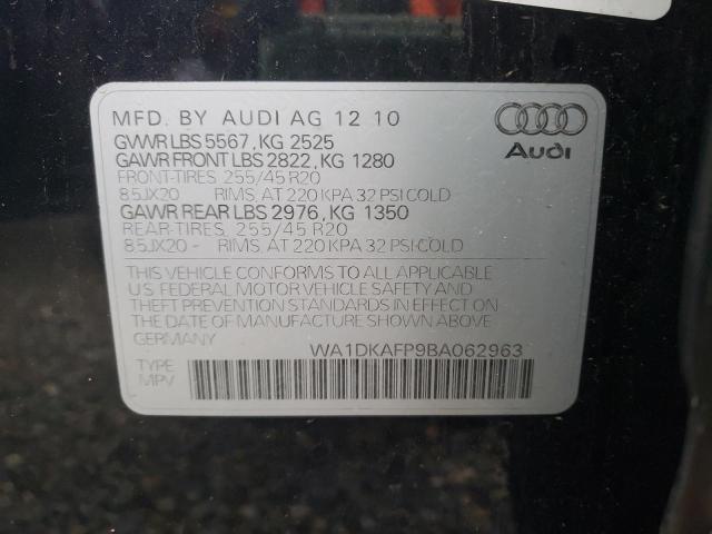 Photo 9 VIN: WA1DKAFP9BA062963 - AUDI Q5 PREMIUM 