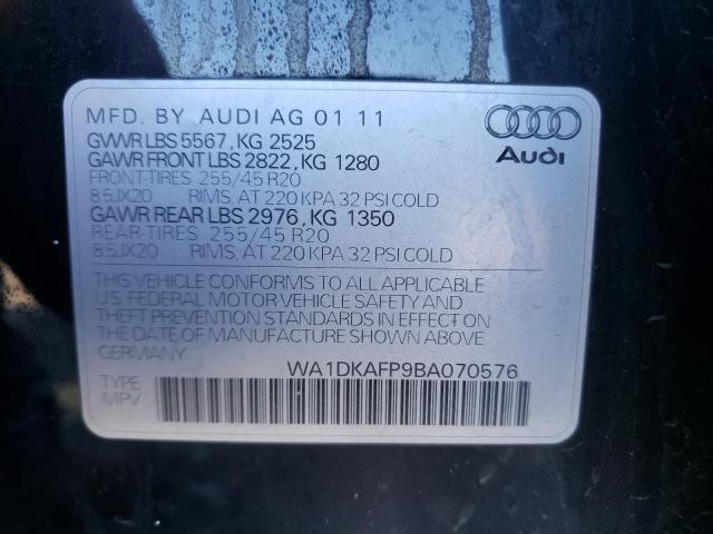 Photo 9 VIN: WA1DKAFP9BA070576 - AUDI Q5 PREMIUM 