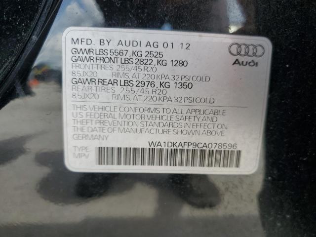 Photo 12 VIN: WA1DKAFP9CA078596 - AUDI Q5 PREMIUM 