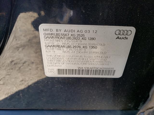 Photo 9 VIN: WA1DKAFP9CA098895 - AUDI Q5 PREMIUM 