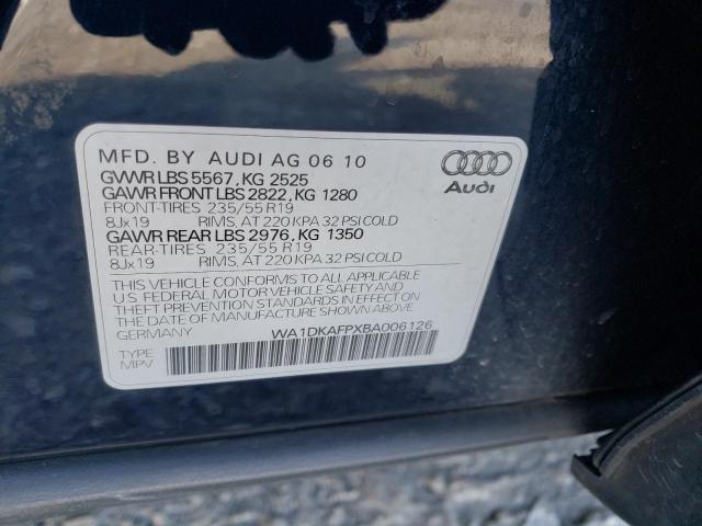 Photo 9 VIN: WA1DKAFPXBA006126 - AUDI Q5 PREMIUM 