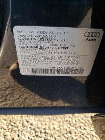 Photo 11 VIN: WA1DKAFPXCA067767 - AUDI Q5 PREMIUM 